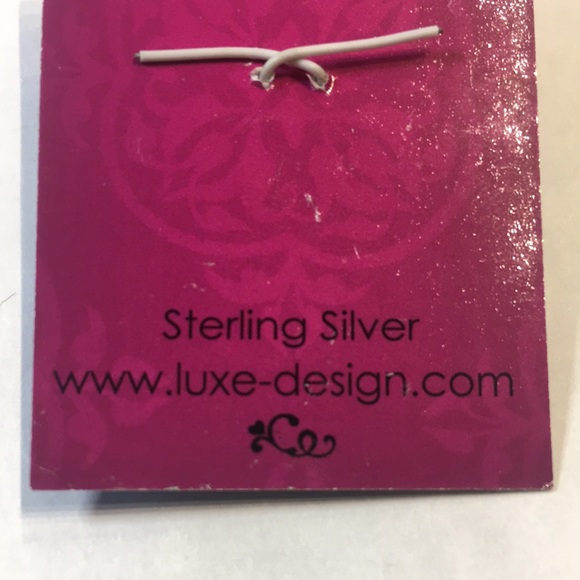 Luxe Design sterling silver small “A” charm. Beautiful and subtle. NEW - Picture 4 of 6